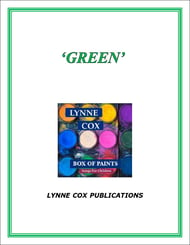 Green piano sheet music cover Thumbnail